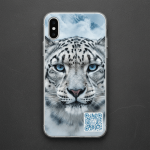 Snow Leopard Clear Case