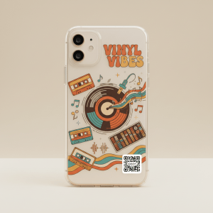 Vinyl Vibes Retro Case