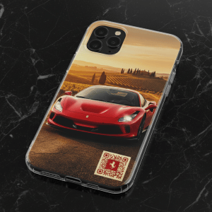 Ferrari Rosso Clear Case